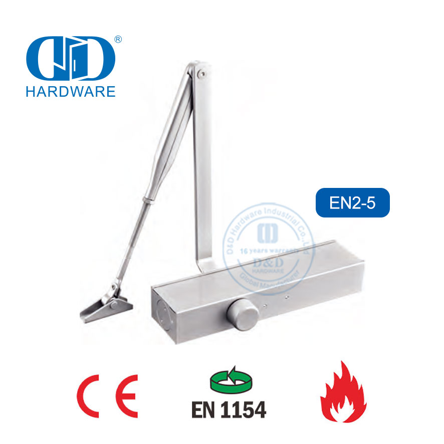 CE EN1634 防火 2 小时液压臂金属木闭门器